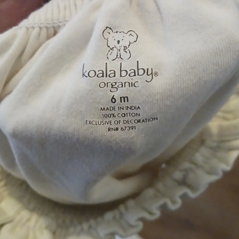 Koala Baby Organic Cream Color Fish-Themed 4 Piece Set